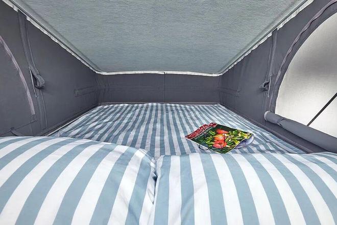 带升顶！日产Primastar露营车冰球突破叫板大众加利福尼亚！可睡4人(图4)