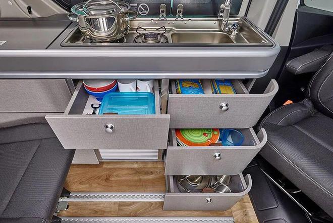 带升顶！日产Primastar露营车冰球突破叫板大众加利福尼亚！可睡4人(图5)